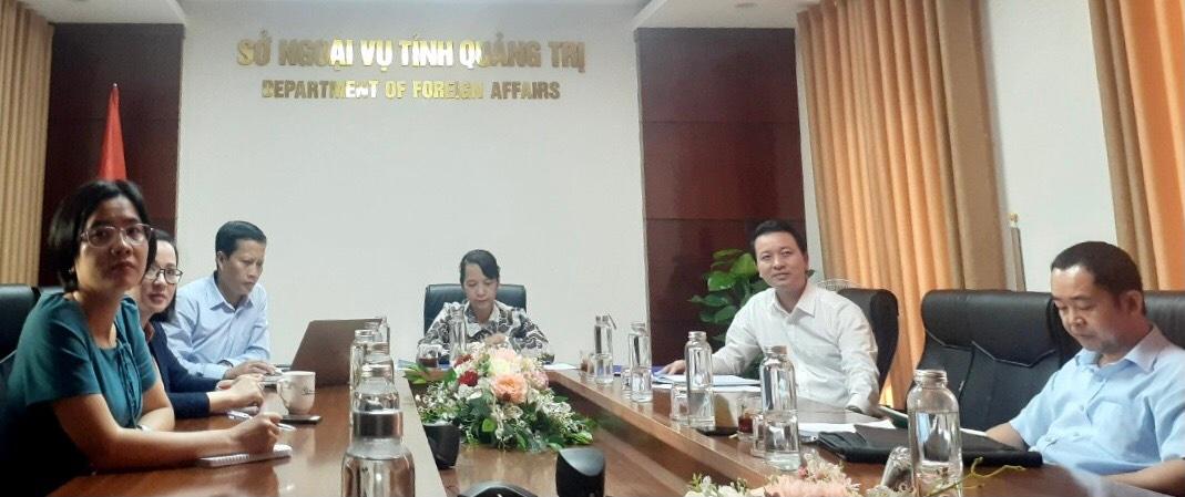 Sở Ngoại vụ họp trực tuyến kết nối hợp tác với tổ chức The Dariu Foundation Việt Nam (Thụy Sỹ)