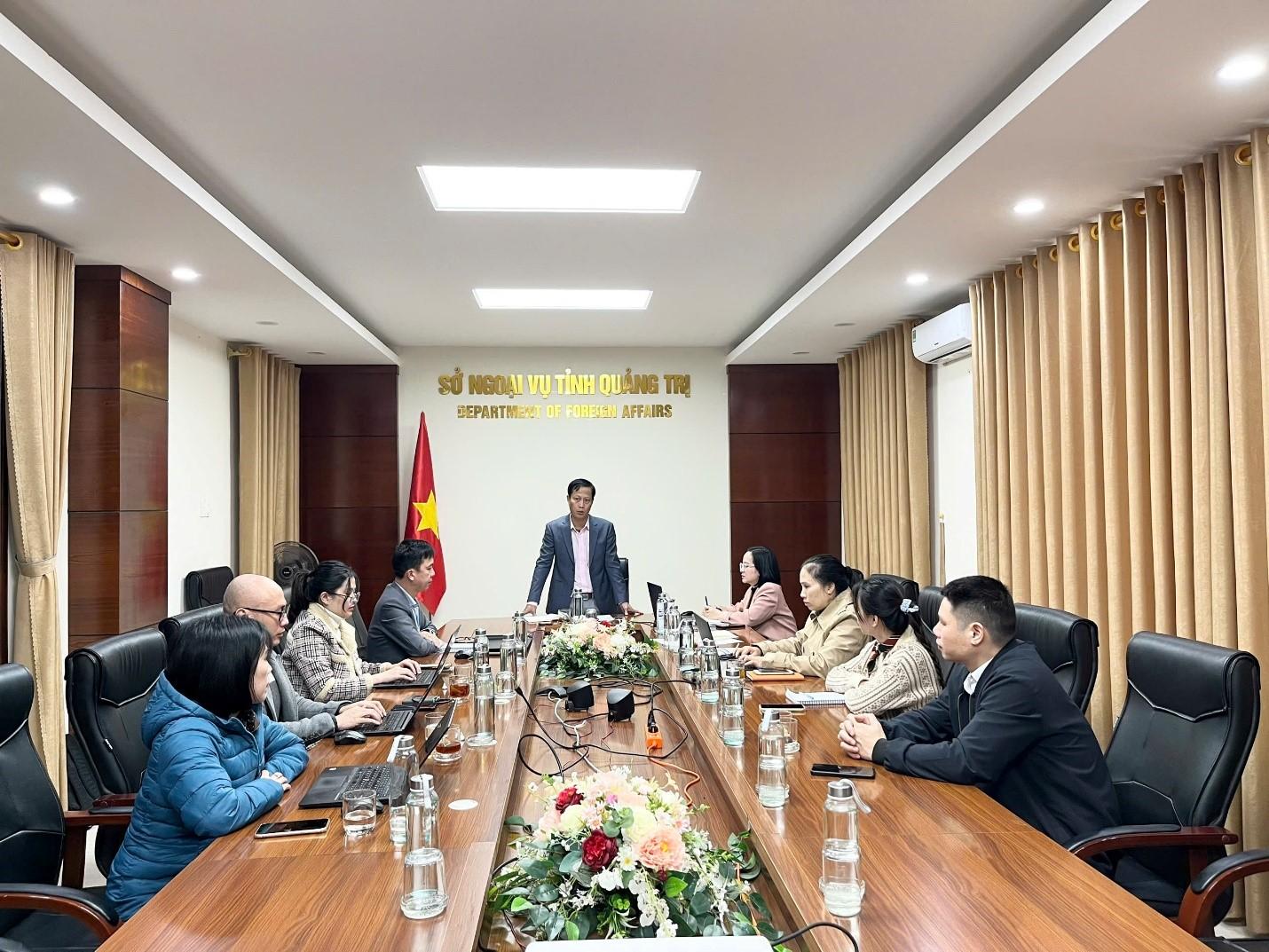 Họp tổng kết năm 2024 dự án “Phát triển năng lực cho Trung tâm Hành động bom mìn tỉnh Quảng Trị...