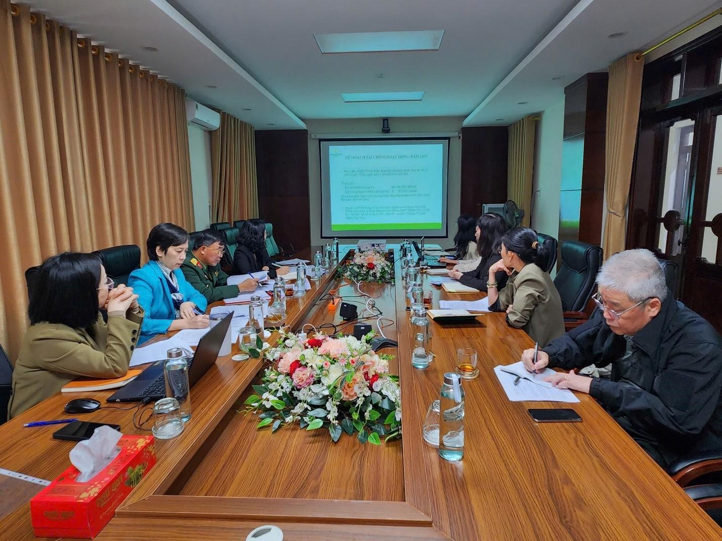 Họp tổng kết năm 2024 dự án “Rà tìm và xử lý bom mìn, vật nổ nhằm giảm thiểu các mối nguy hiểm và...