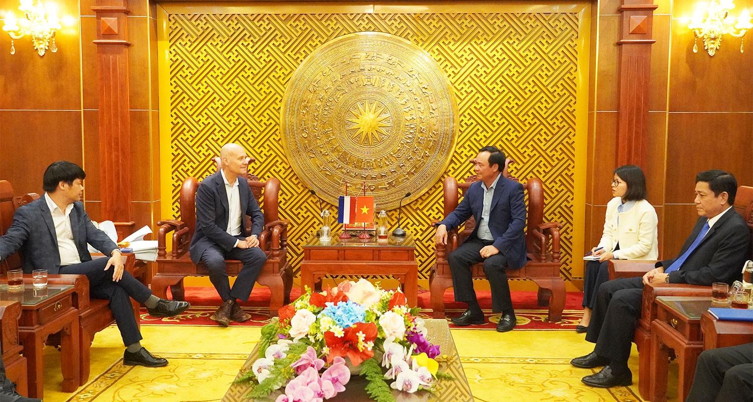 Chủ tịch UBND tỉnh Võ Văn Hưng tiếp Đại sứ Vương quốc Hà Lan tại Việt Nam