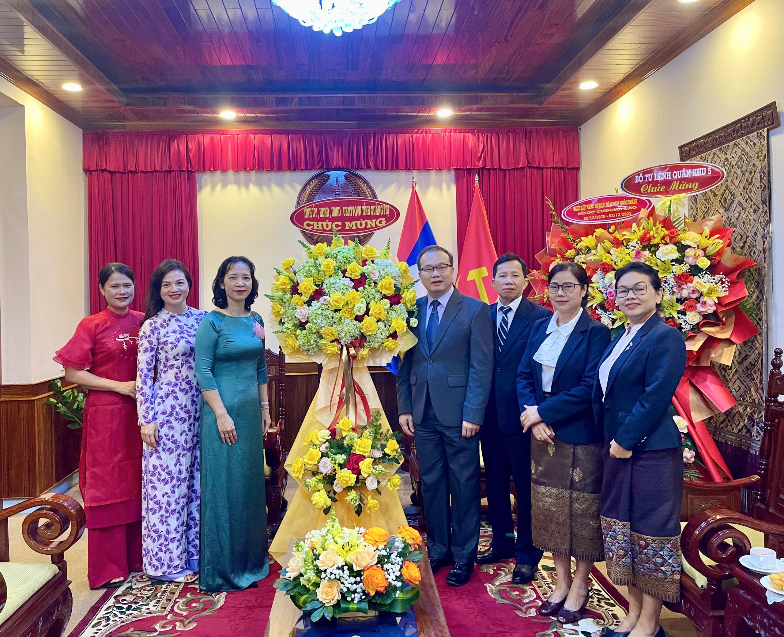 Chúc mừng 47 năm ngày Quốc khánh nước Cộng hòa Dân chủ Nhân dân Lào