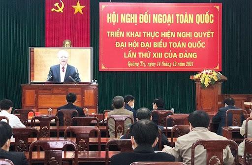 Hội nghị đối ngoại toàn quốc triển khai thực hiện Nghị quyết Đại hội Đại biểu toàn quốc lần thứ...