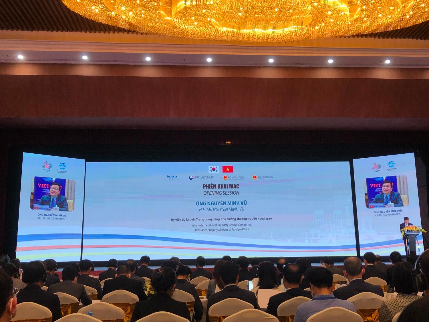 Giám đốc Sở Ngoại vụ tham dự Hội nghị “Gặp gỡ Hàn Quốc 2022” tại Sầm Sơn, Thanh Hóa