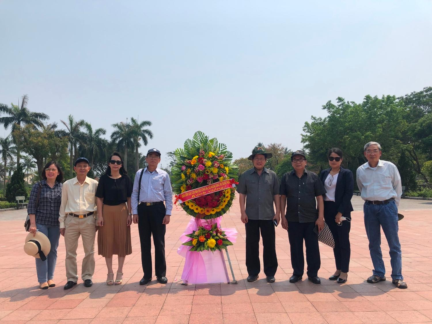 Đoàn Ban Liên lạc cựu MIA Việt Nam thăm Quảng Trị