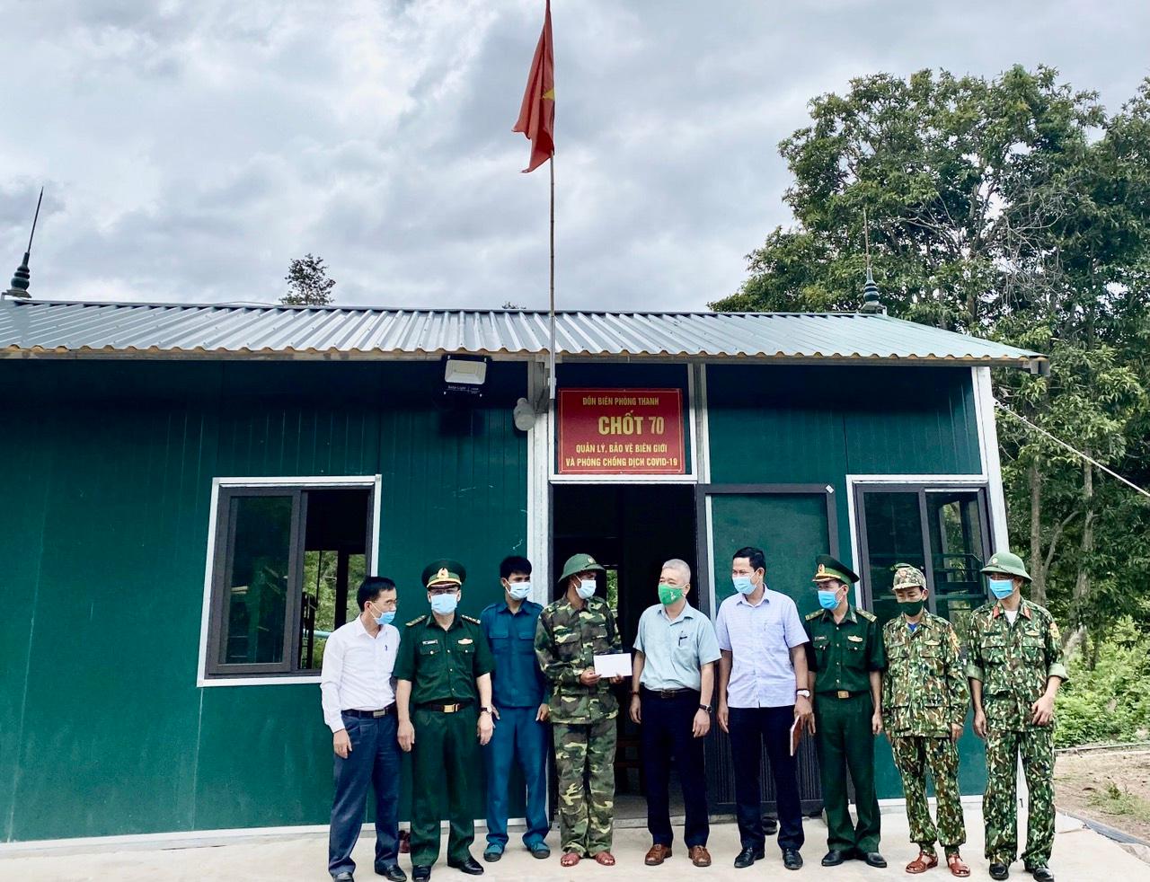 Ban chỉ đạo công tác biên giới tỉnh đi thăm, làm việc tại các đồn, xã tuyến biên giới Việt Nam –...