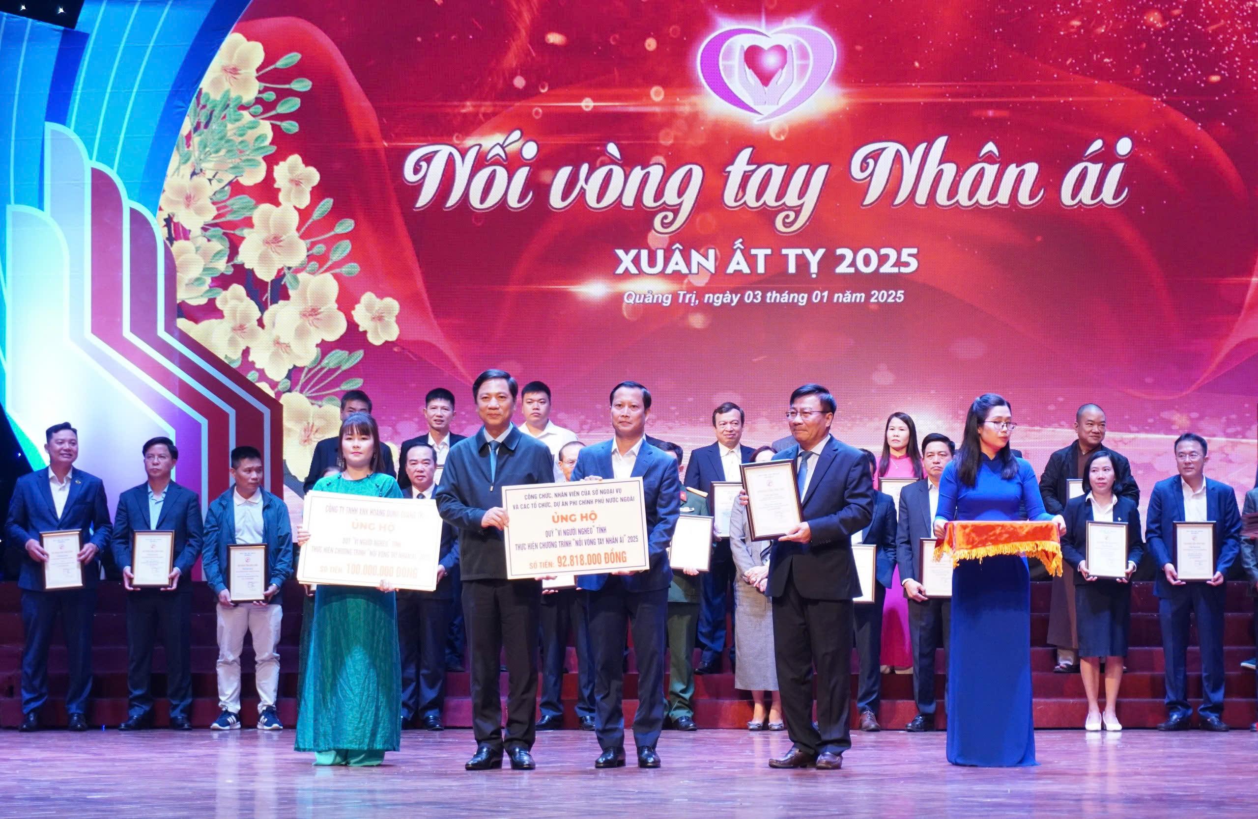 Chương trình “Nối vòng tay nhân ái” Xuân Ất Tỵ năm 2025