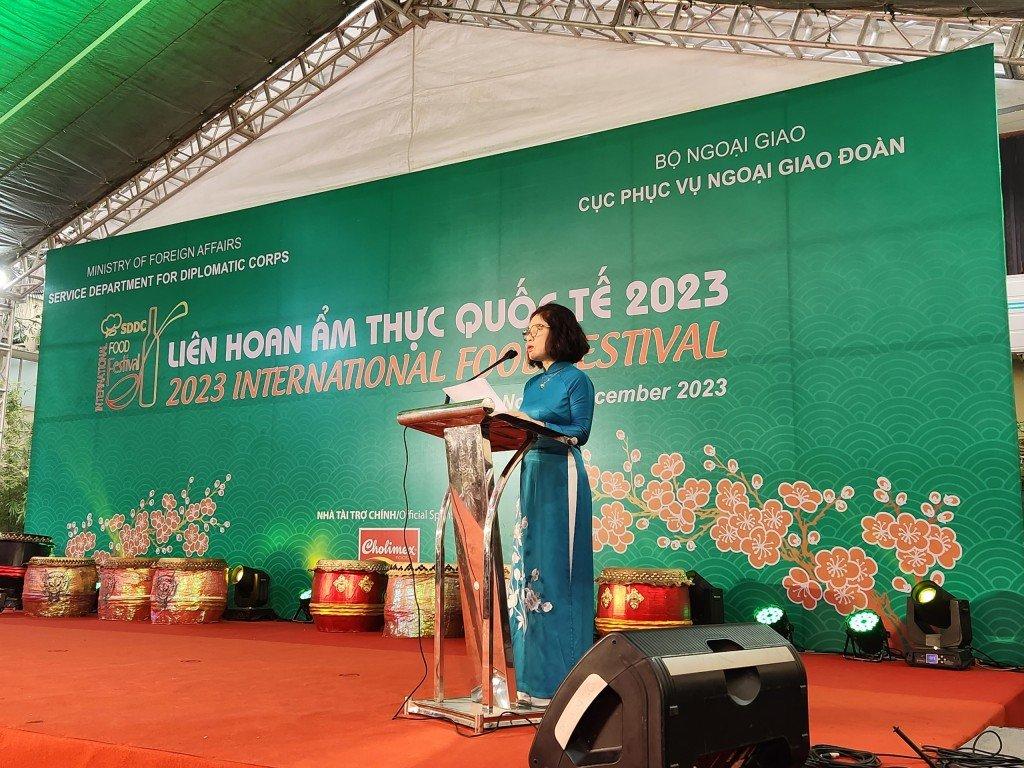 Trung tâm Phục vụ đối ngoại tỉnh Quảng Trị tham dự Liên hoan Ẩm thực quốc tế năm 2023
