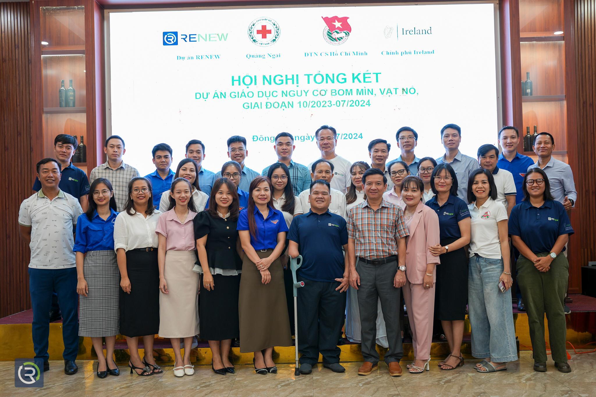 Project RENEW Reviews Explosive Ordnance Risk Education Successes in Quang Tri and Quang Ngai