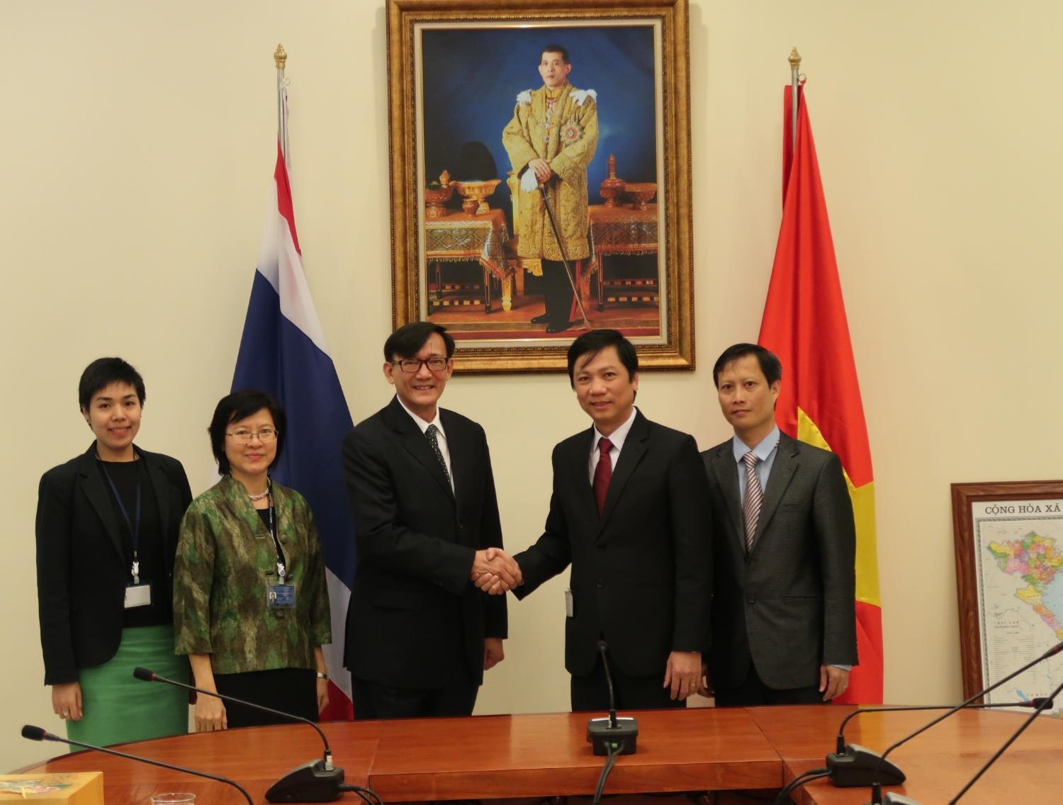 Chính phủ vương quốc Thái Lan hỗ trợ 10.000 USD khắc phục hậu quả bão lũ tại tỉnh Quảng Trị