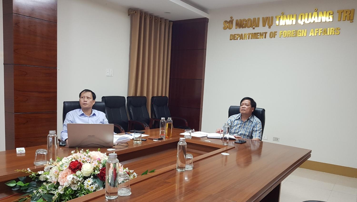 Lãnh đạo Sở Ngoại vụ họp bàn trực tuyến với tổ chức MAG Việt Nam về tình hình hoạt động và kế hoạch...