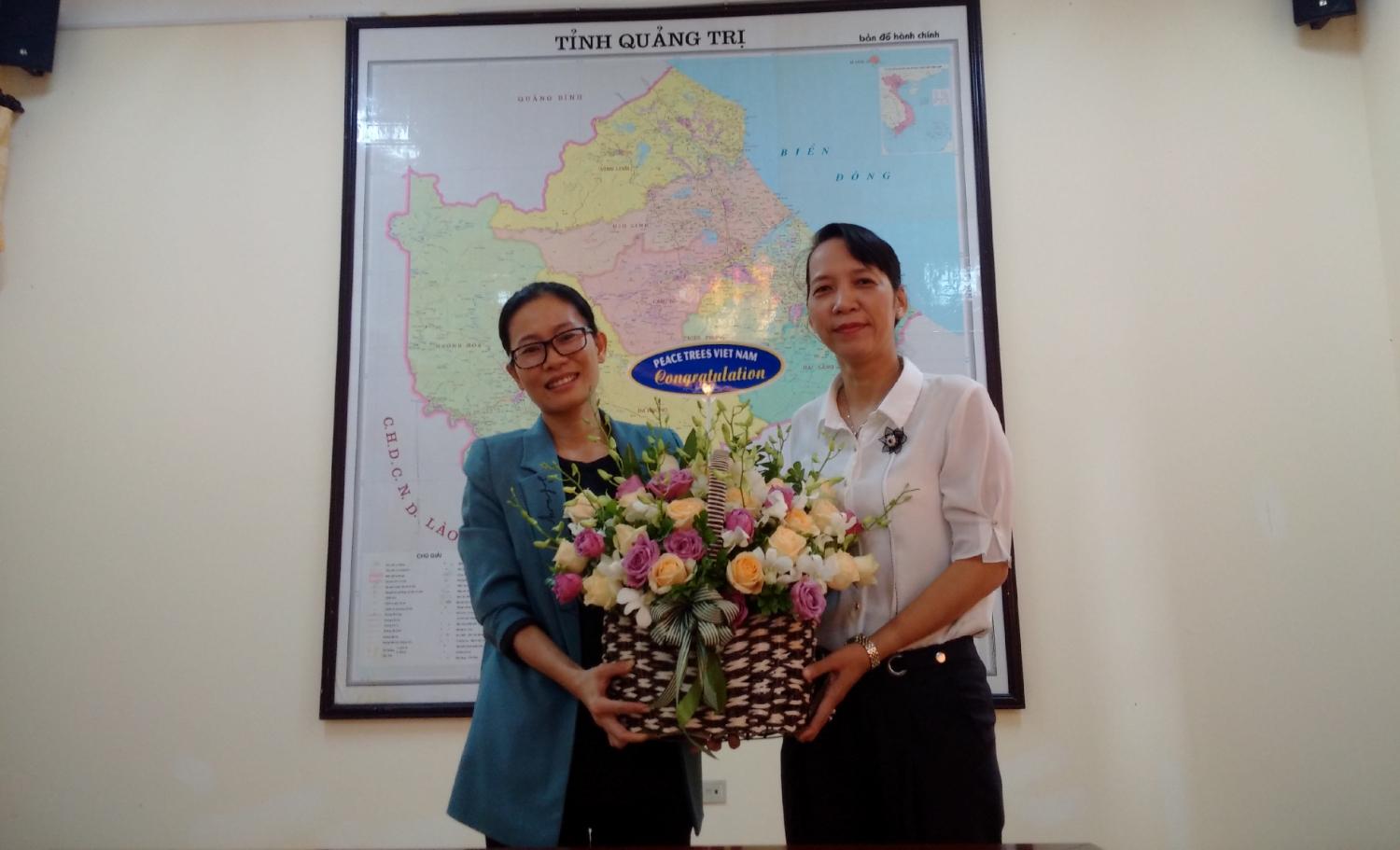 Giám đốc Sở Ngoại vụ tiếp xã giao Giám đốc đại diện PTVN tại Việt Nam