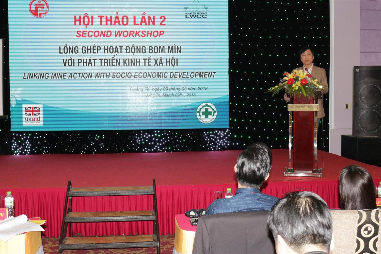 Hội thảo lần thứ 2 về Lồng ghép hoạt động khắc phục hậu quả bom mìn với phát triển kinh tế xã hội