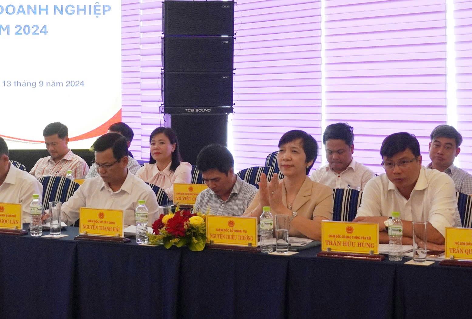 Hội nghị đối thoại doanh nghiệp Quảng Trị năm 2024