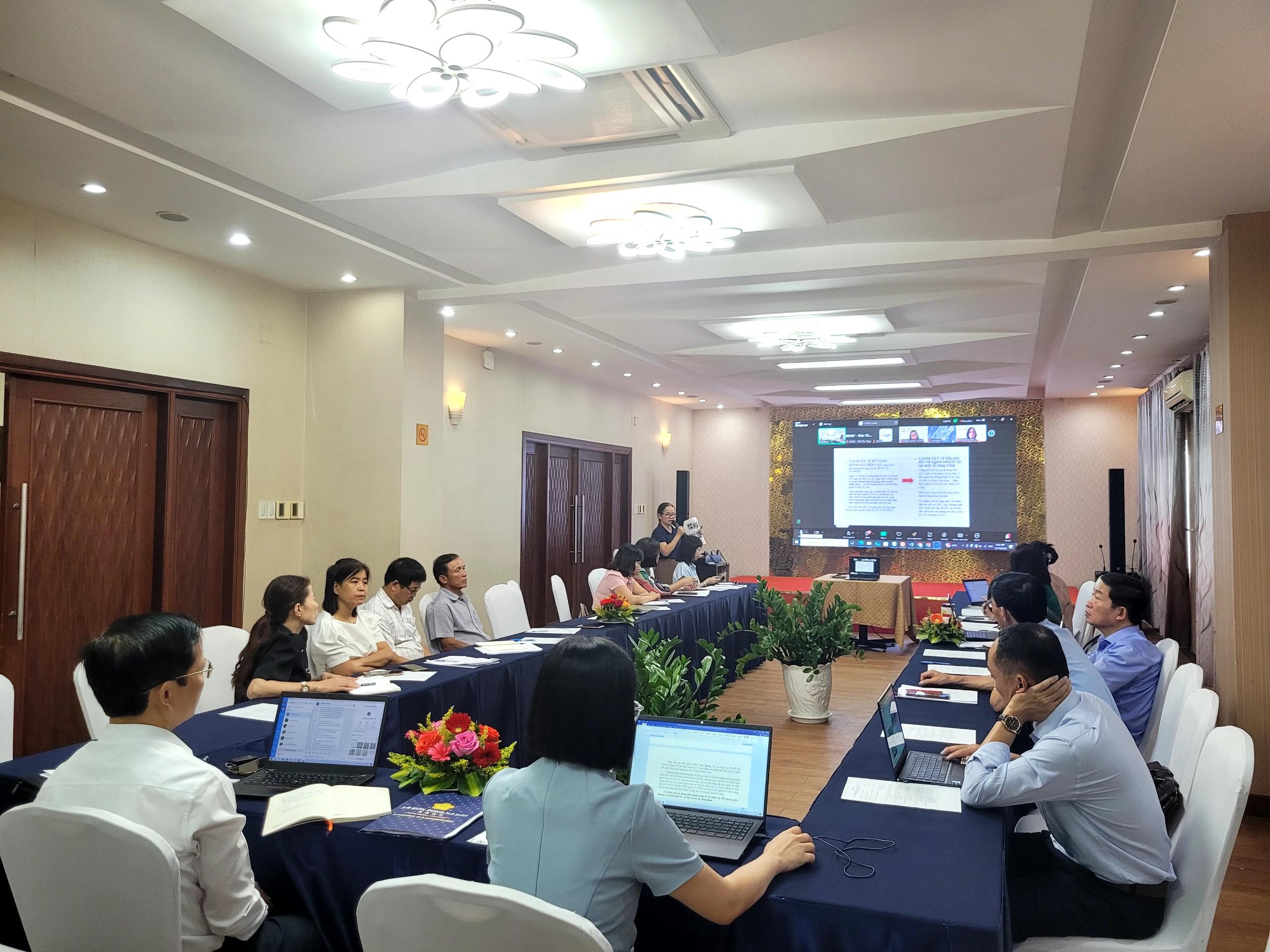 Quang Tri province holds meeting to review quarter 3 and plan for quarter 4/2024 of project Inclusion...