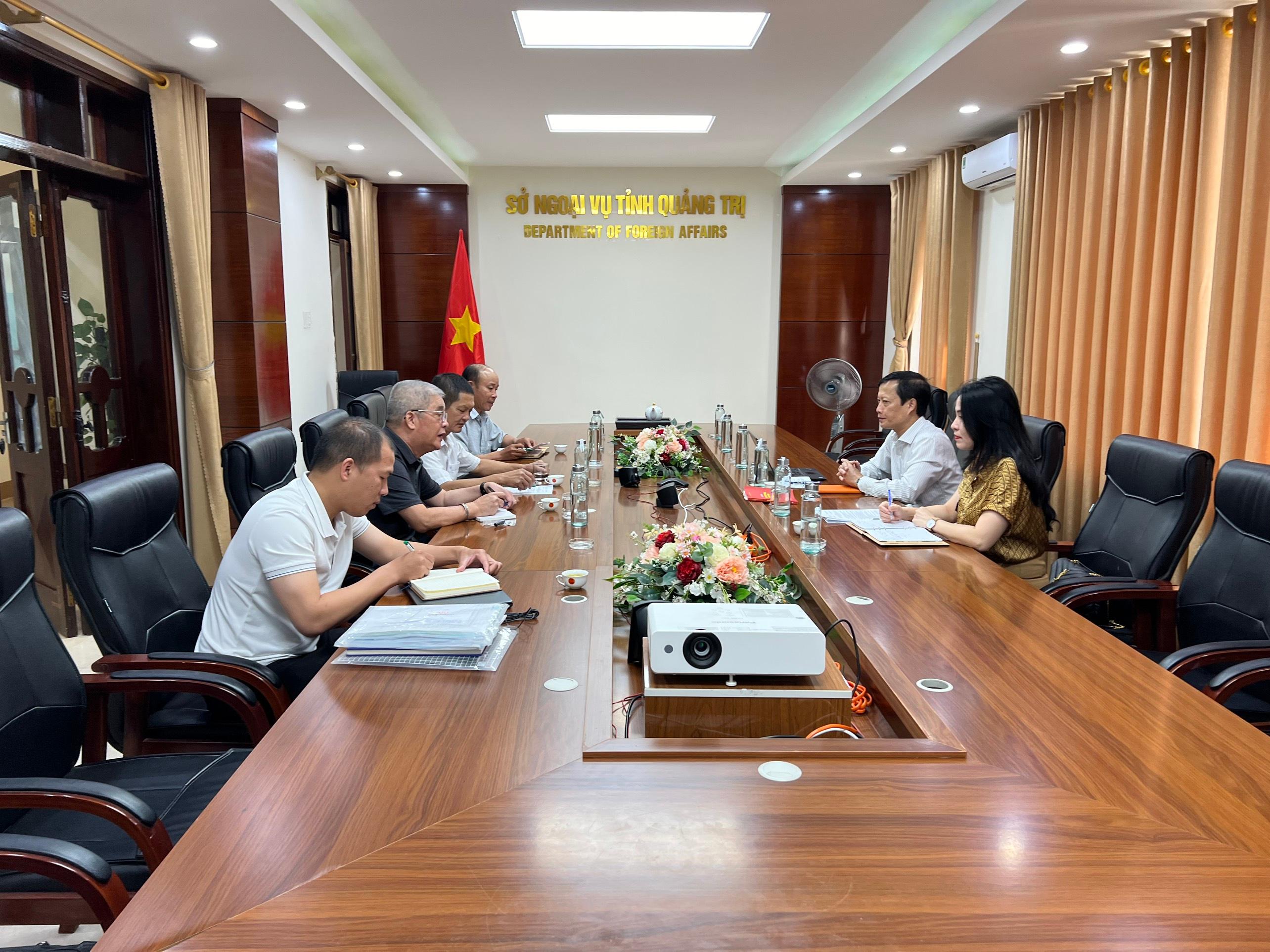Ủy ban Kiểm tra Đảng ủy Sở Ngoại vụ kiểm tra việc triển khai thực hiện Nghị quyết nhiệm kỳ 2022...