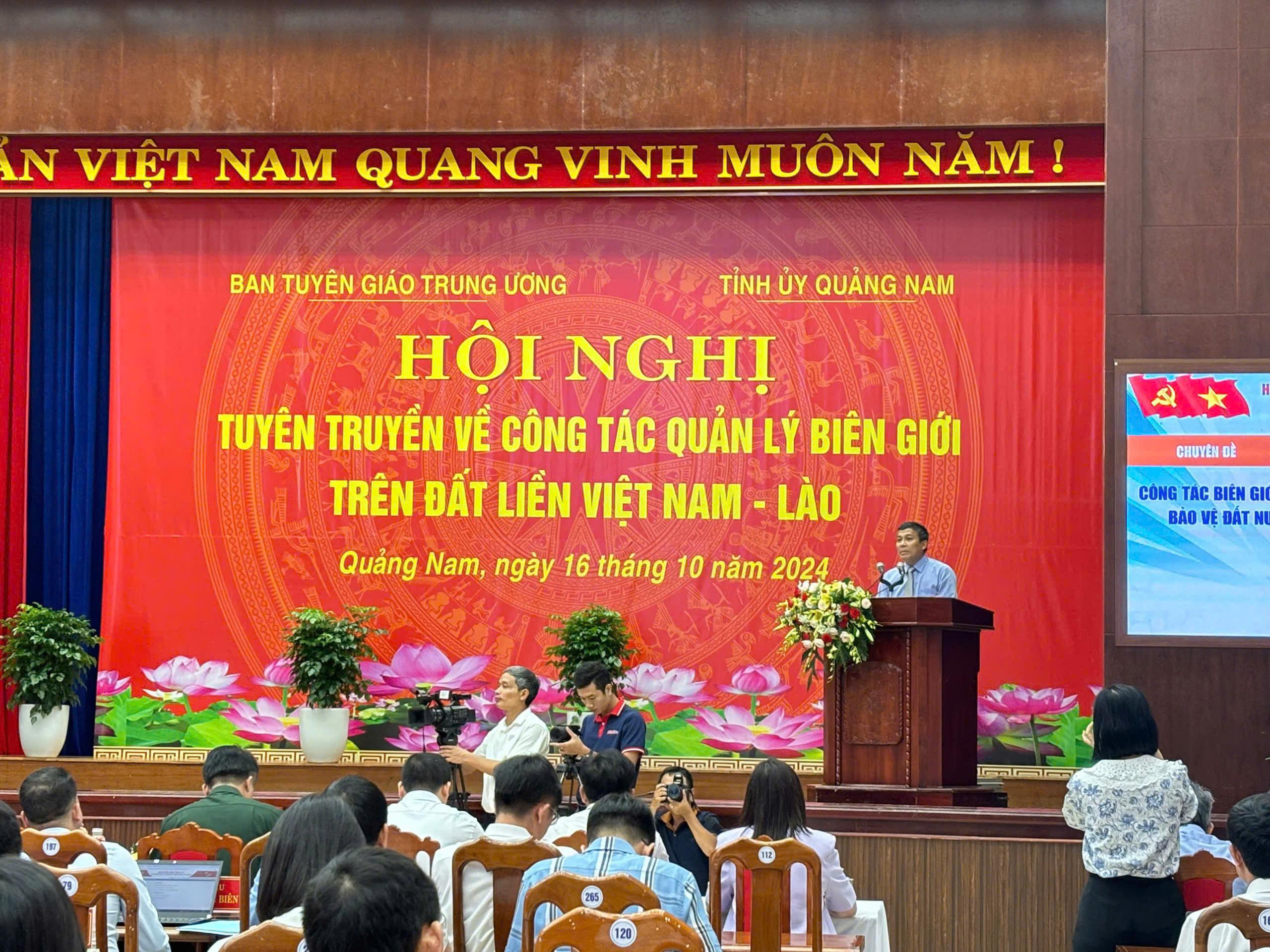 Hội nghị tuyên truyền về công tác quản lý biên giới trên đất liền Việt Nam – Lào